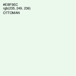 #EBF9EC - Ottoman Color Image