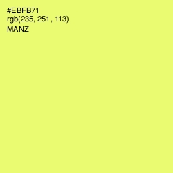 #EBFB71 - Manz Color Image