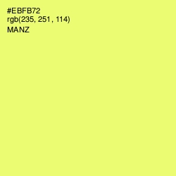 #EBFB72 - Manz Color Image