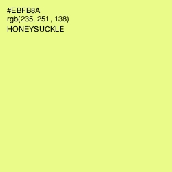 #EBFB8A - Honeysuckle Color Image