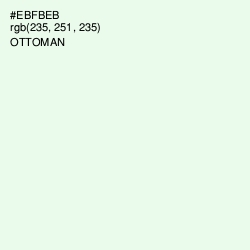 #EBFBEB - Ottoman Color Image