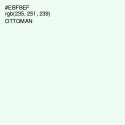 #EBFBEF - Ottoman Color Image