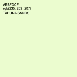 #EBFDCF - Tahuna Sands Color Image