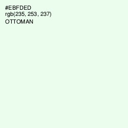 #EBFDED - Ottoman Color Image