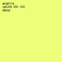 #EBFF78 - Manz Color Image