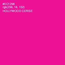 #EC1298 - Hollywood Cerise Color Image