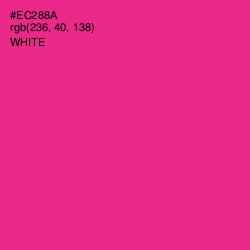 #EC288A - Wild Strawberry Color Image