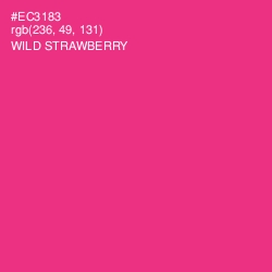 #EC3183 - Wild Strawberry Color Image