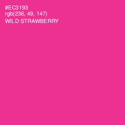 #EC3193 - Wild Strawberry Color Image