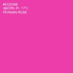 #EC3DAB - Persian Rose Color Image