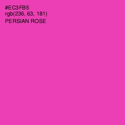 #EC3FB5 - Persian Rose Color Image