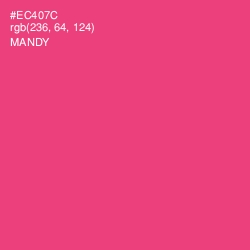 #EC407C - Mandy Color Image