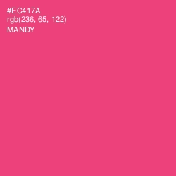 #EC417A - Mandy Color Image