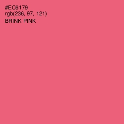 #EC6179 - Brink Pink Color Image