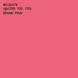 #EC6478 - Brink Pink Color Image