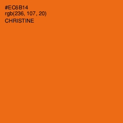 #EC6B14 - Christine Color Image