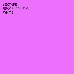 #EC70FB - Blush Pink Color Image