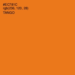 #EC781C - Tango Color Image