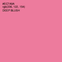 #EC7A9A - Deep Blush Color Image