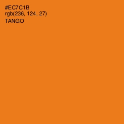 #EC7C1B - Tango Color Image