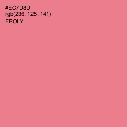 #EC7D8D - Froly Color Image