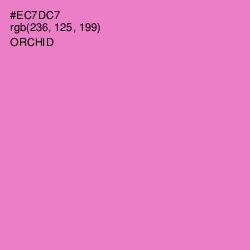 #EC7DC7 - Orchid Color Image
