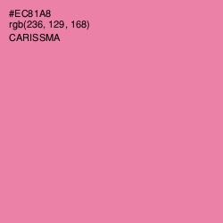 #EC81A8 - Carissma Color Image