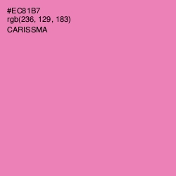 #EC81B7 - Carissma Color Image