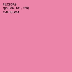 #EC83A9 - Carissma Color Image