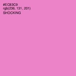 #EC83C9 - Shocking Color Image