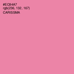 #EC84A7 - Carissma Color Image