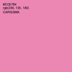 #EC87B4 - Carissma Color Image