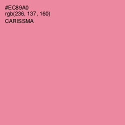 #EC89A0 - Carissma Color Image