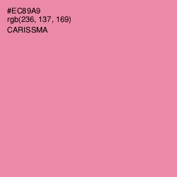 #EC89A9 - Carissma Color Image