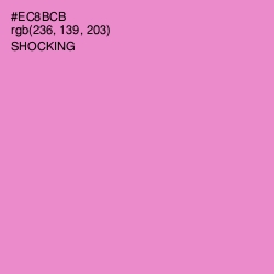 #EC8BCB - Shocking Color Image