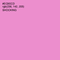 #EC8ECD - Shocking Color Image