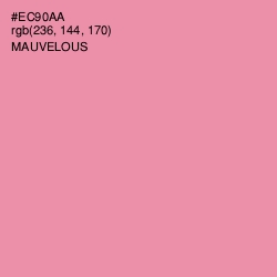 #EC90AA - Mauvelous Color Image