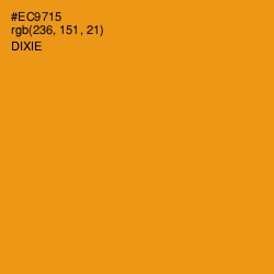 #EC9715 - Dixie Color Image