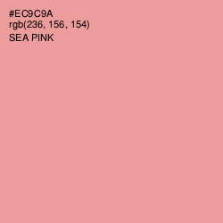 #EC9C9A - Sea Pink Color Image