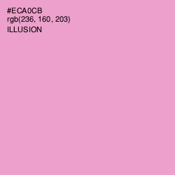 #ECA0CB - Illusion Color Image