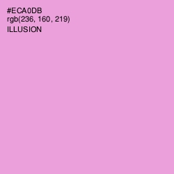 #ECA0DB - Illusion Color Image