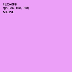 #ECA0F8 - Mauve Color Image