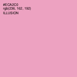 #ECA2C0 - Illusion Color Image