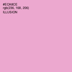 #ECA8CE - Illusion Color Image