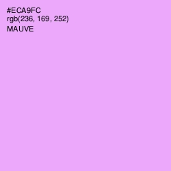 #ECA9FC - Mauve Color Image