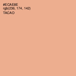 #ECAE8E - Tacao Color Image