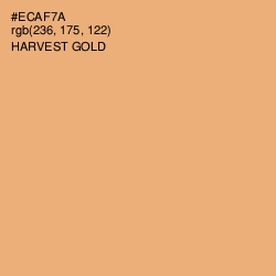 #ECAF7A - Harvest Gold Color Image