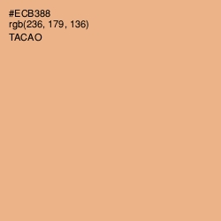#ECB388 - Tacao Color Image