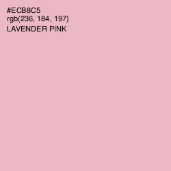 #ECB8C5 - Lavender Pink Color Image