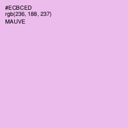 #ECBCED - Mauve Color Image